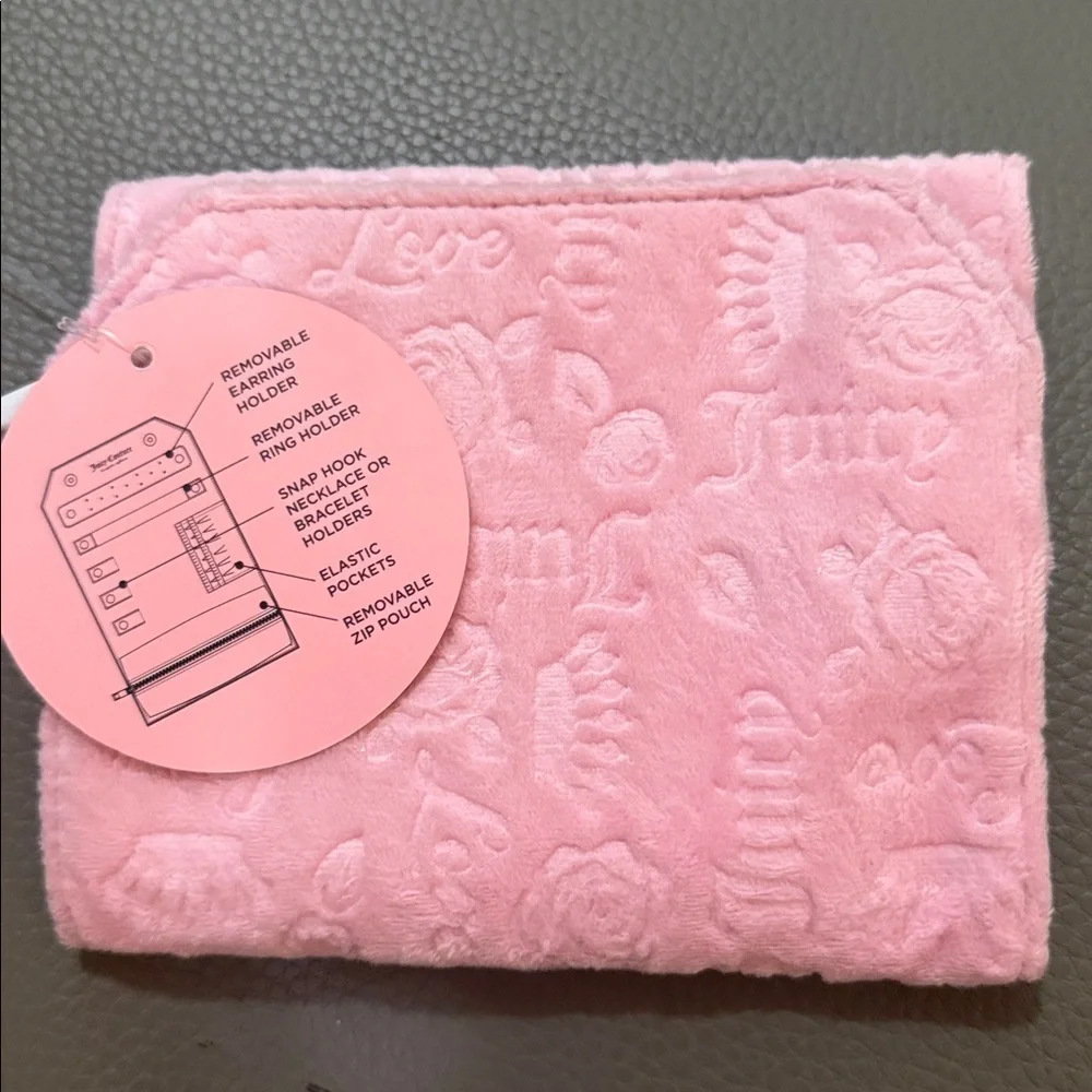 Pink Travel Jewelry Organizer - Picture 2 of 4